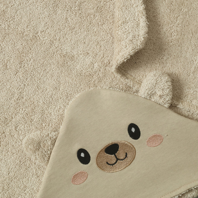 Bear Hooded Baby Towel