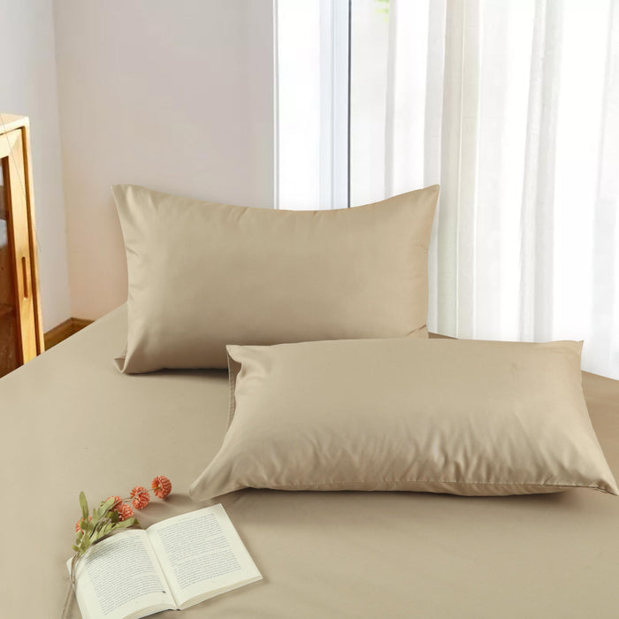 Beige Lilly Sherpa Blanket and Fitted Sheet Set