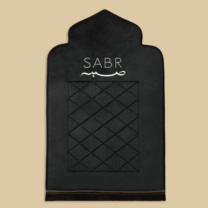 Luxury Bridal Sabar Velvet Embroidered Prayer Mat/Jaye Namaz