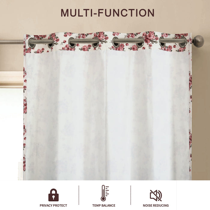 Bloom Melody Blackout Coated Curtain