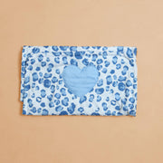 blue pebbles baby diaper changing sheet