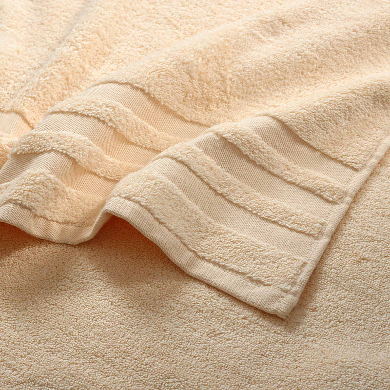 3-Plain Stripes Bath Towel