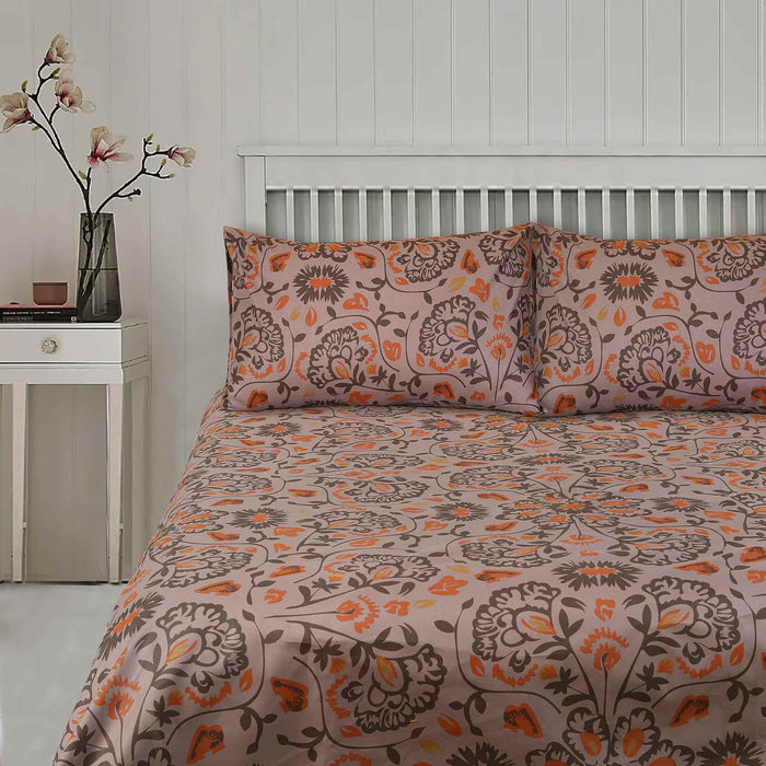 Calendula Printed Bedsheet