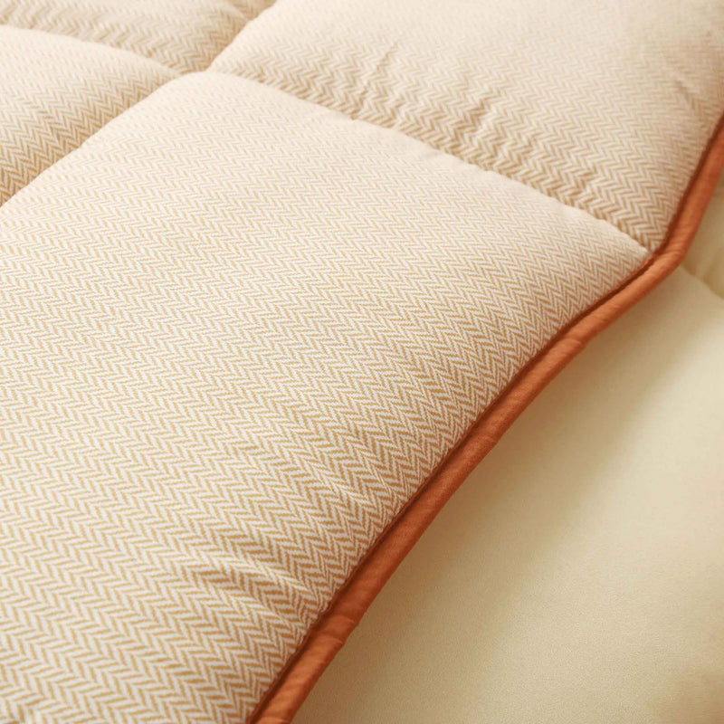 Cream Elegance Sofa Topper