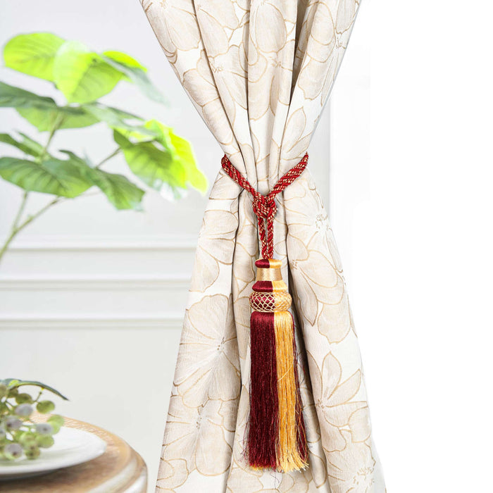 Decorative Hanging Tassel Curtain Tiebacks