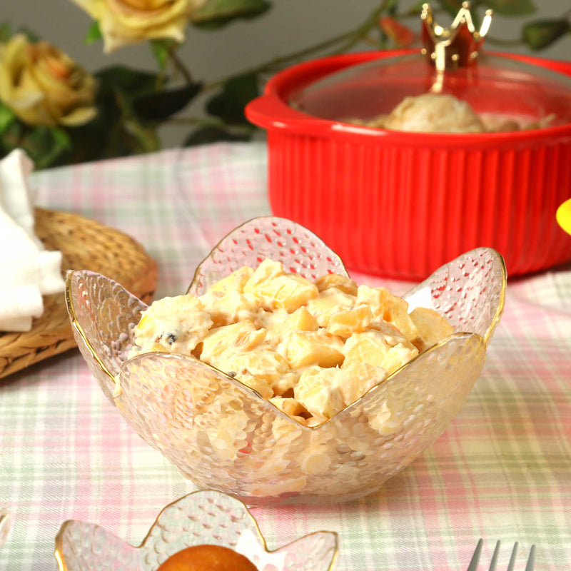 Deluxe Glass Serving Bowl