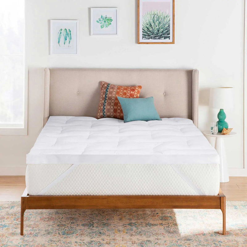 Diagonal Tuck Mattress Topper