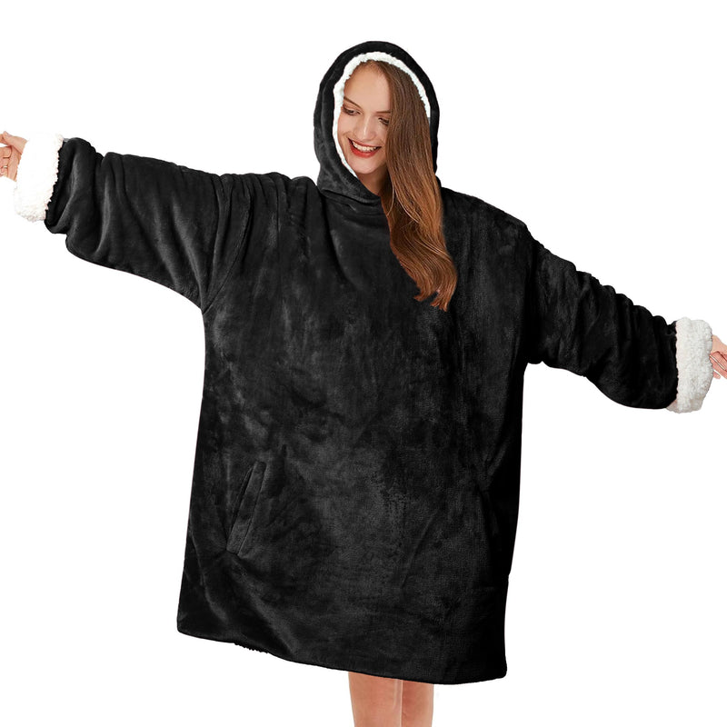 Double Sided Huggle Hoodie — Cotton Passion