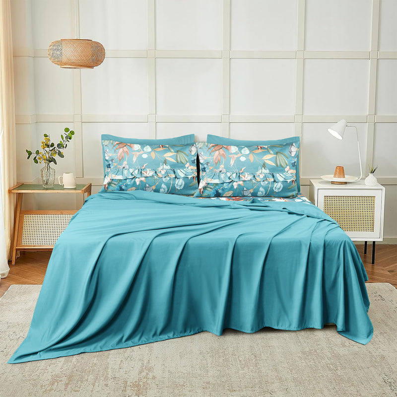 Dusty Petal 6-Piece Sheet Set