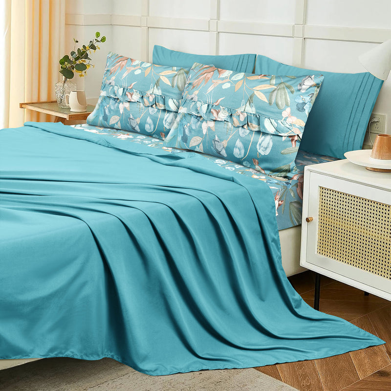Dusty Petal 6-Piece Sheet Set