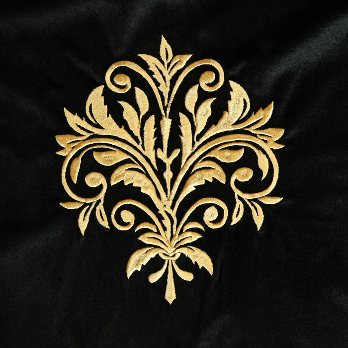 Embroidered Luxury Velvet Curtains