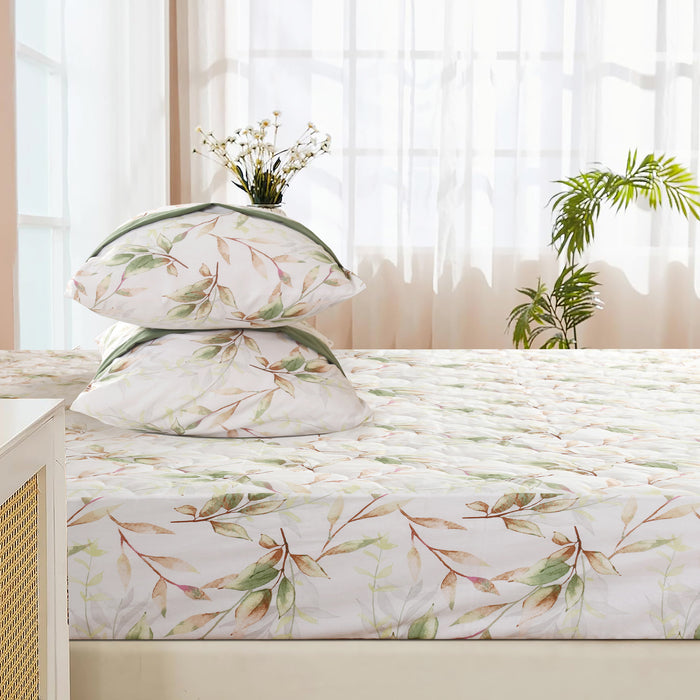Ethereal Garden Quilted Fitted Sheet