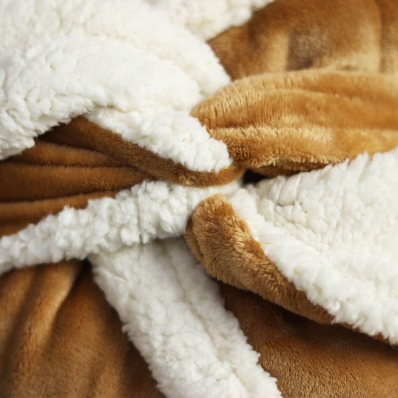 Fleece Sherpa Wrapping Sheet