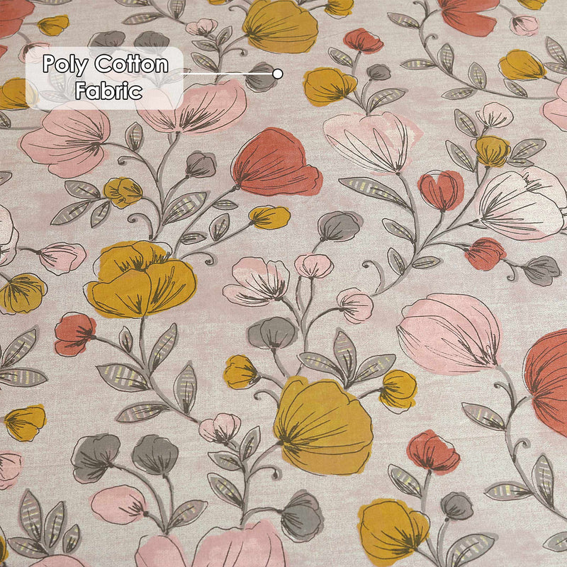 Floral Flurry Ruffled Fitted Sheet
