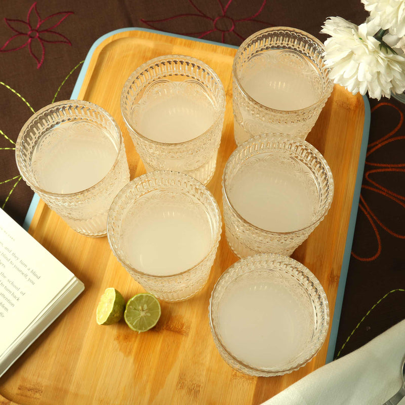 Floral Whisper Glass Set