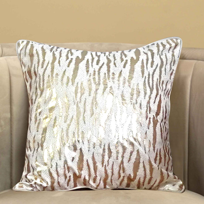 Gold Printed Cushion Cover