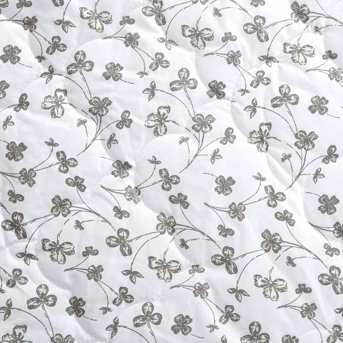 Antique Blossoms Quilted Fitted Sheet