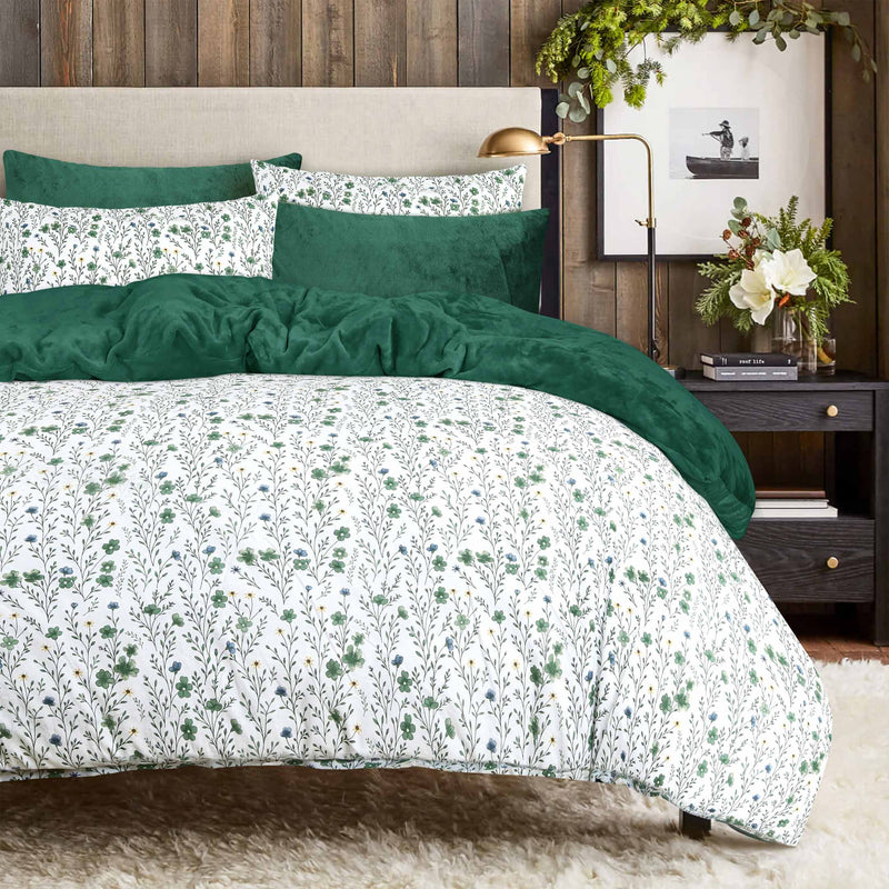 Emerald Meadow Printed Razaye Set-6pc