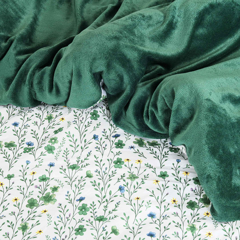 Emerald Meadow Printed Razaye Set-6pc