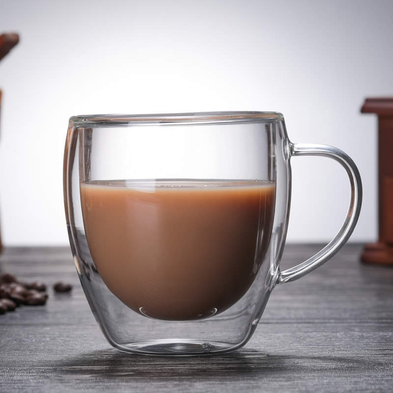 Bistro Classic Double Wall Glass Coffee Cup