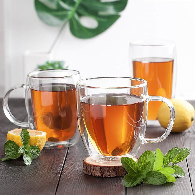 Bistro Classic Double Wall Glass Coffee Cup
