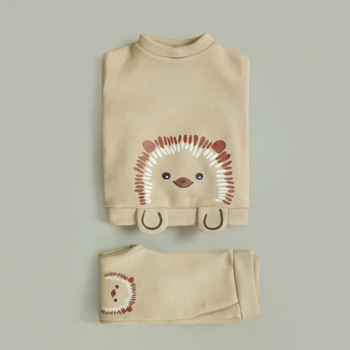 Happy Hedgehog Fleece Set