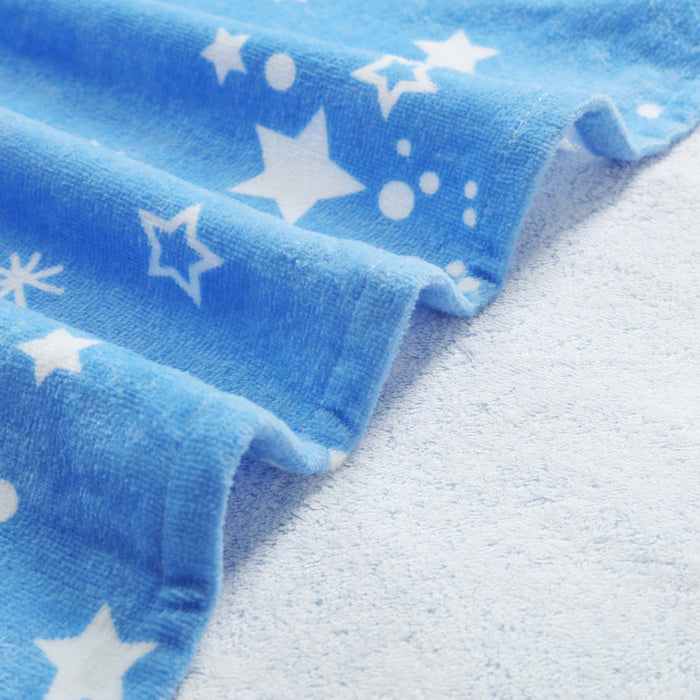 Blue Stars Baby Towels