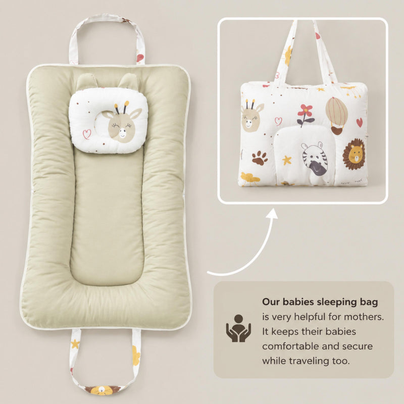 Jungle Joy Baby Portable Bed