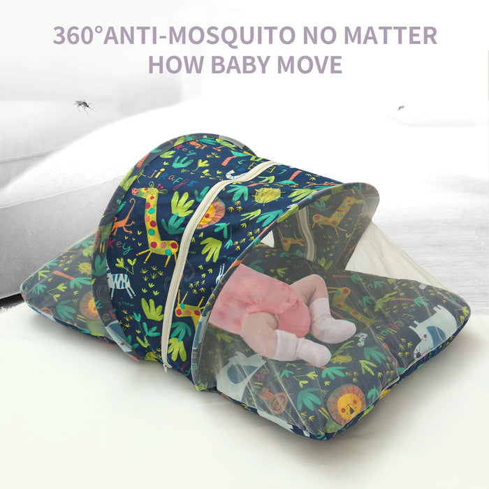 Jungle Joy Mosquito Net Bed