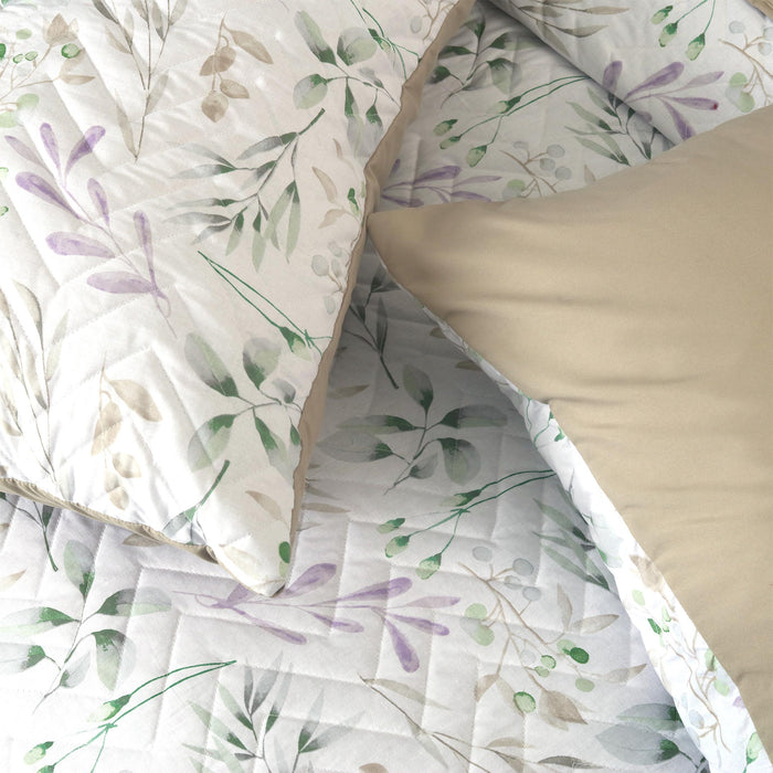 Lilac Bloom Bedspread 6 pcs Set