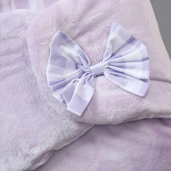 Lilac Dream Fleece Baby Swaddle