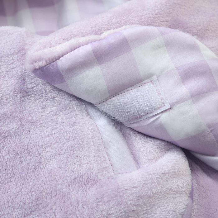 Lilac Dream Fleece Baby Swaddle