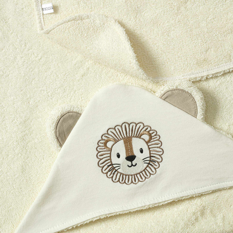 Lion Hooded Baby Towel