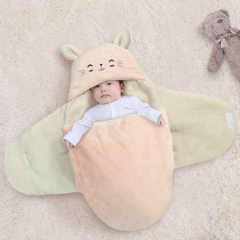 Little Cat Fleece Baby Swaddle