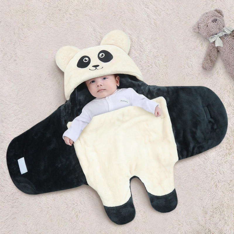 Little Panda Fleece Baby Swaddle