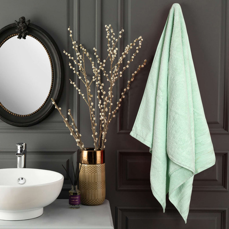 3-Plain Stripes Bath Towel