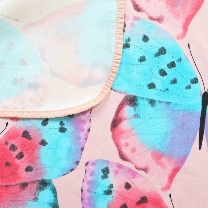 Misty Butterflies Baby Diaper Changing Sheet