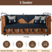 Navy-luxury-french-matelasse-sofa-cover