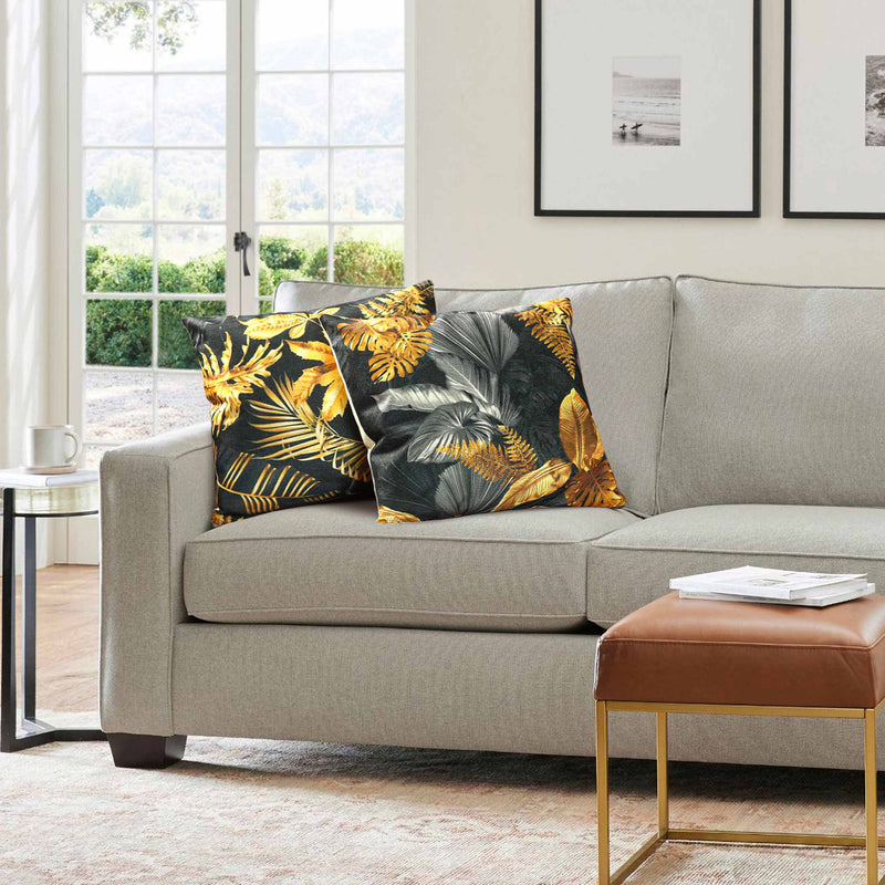 Palm Groove Cushion Covers (Bundle of 2)