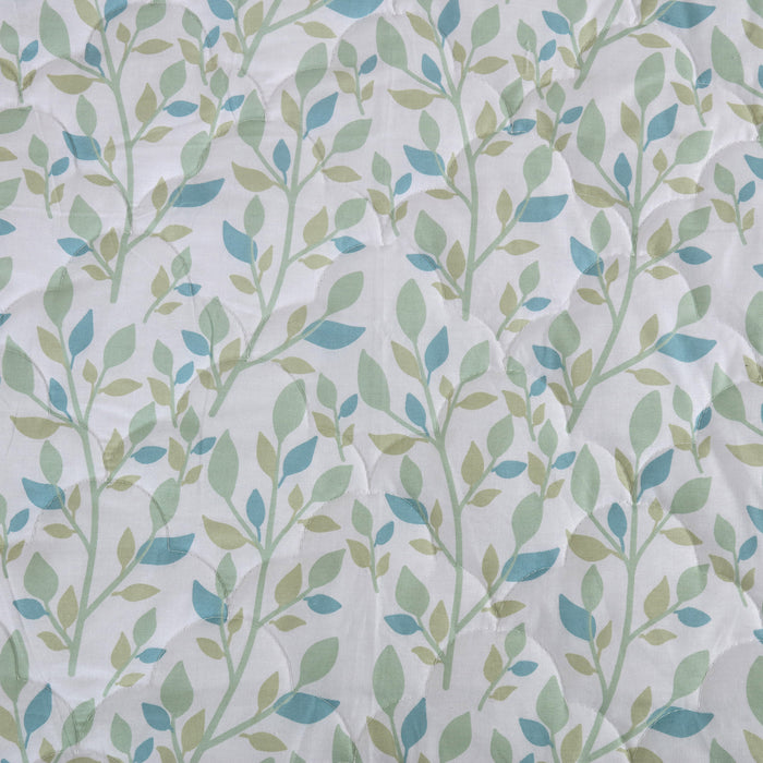 Pastel Garden Quilted Fitted Sheet