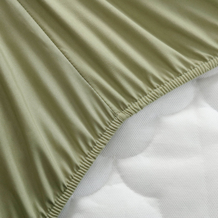 Pastel Garden Quilted Fitted Sheet
