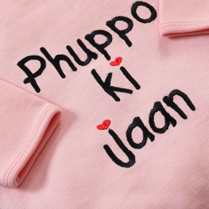 Phuppo ki Jaan Embroidered Baby Romper