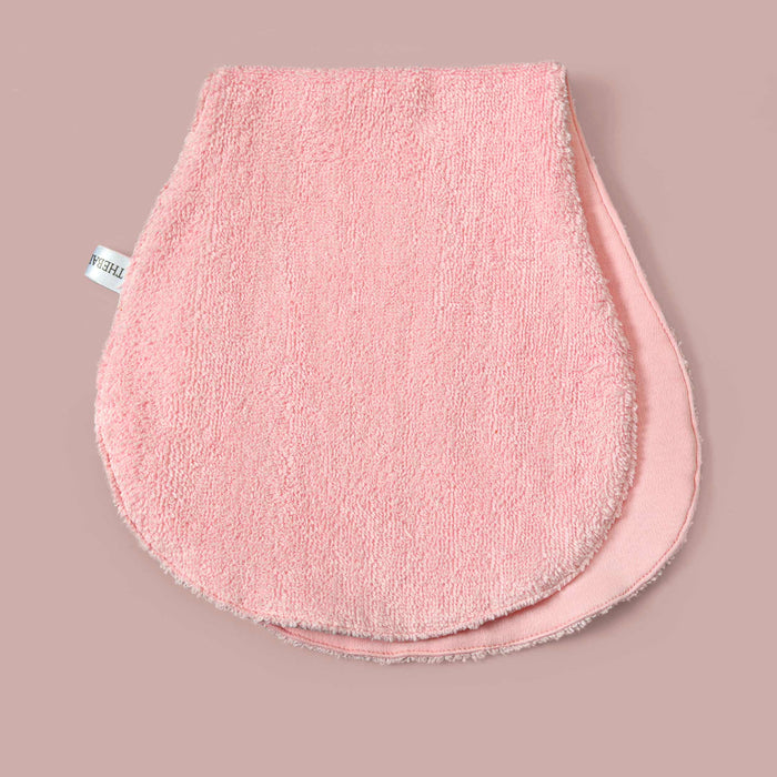 Pink Towel Baby Burp Cloth