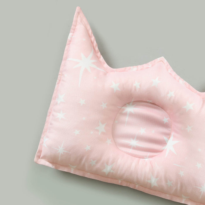 Pink Stars Head Shaping Cushion