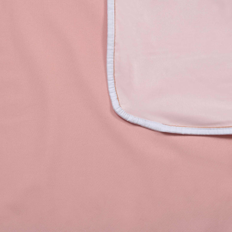 Plain Pink Baby Diaper Changing Sheet