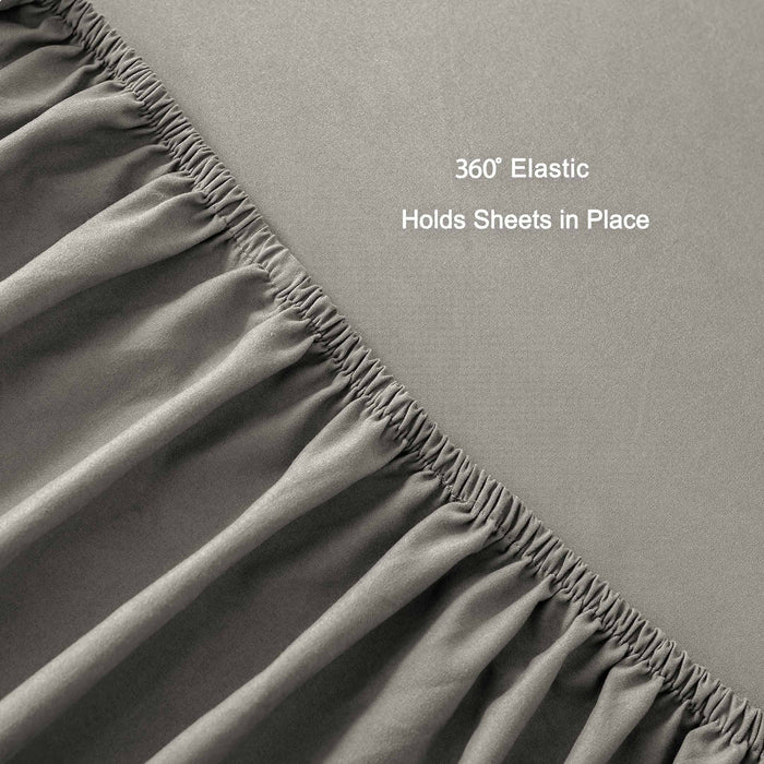 Premium Quality Fitted Sheet Grey