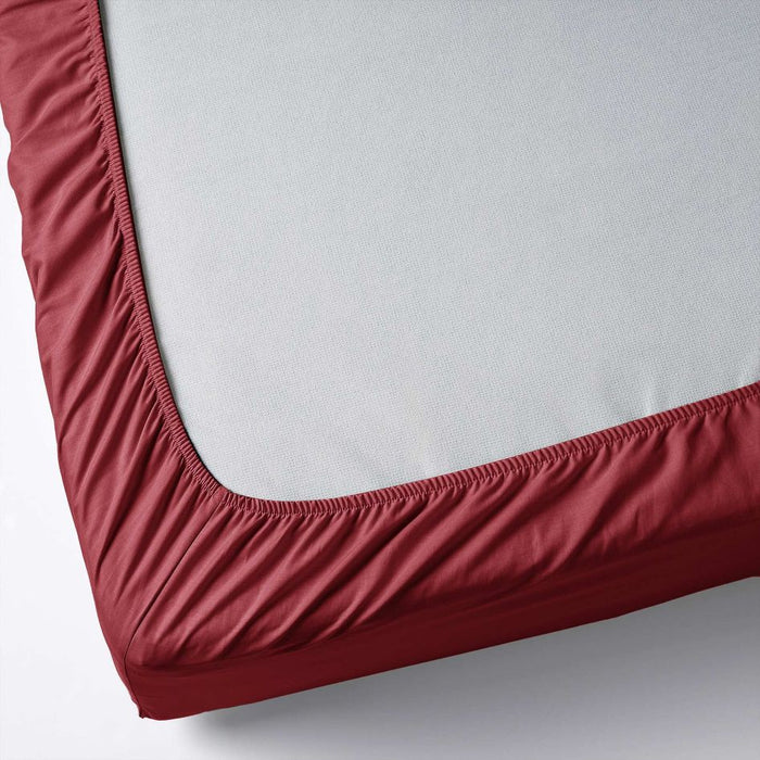 Premium Quality Fitted Sheet Maroon