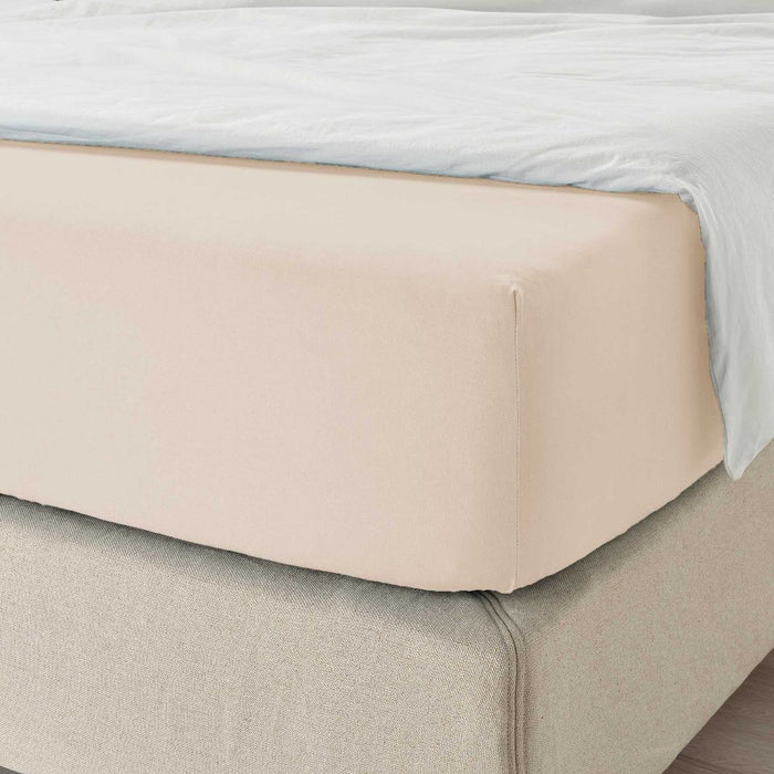 Premium Quality Fitted Sheet Beige