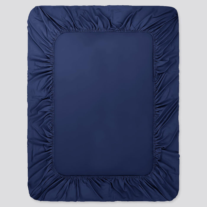 Premium Quality Fitted Sheet Navy