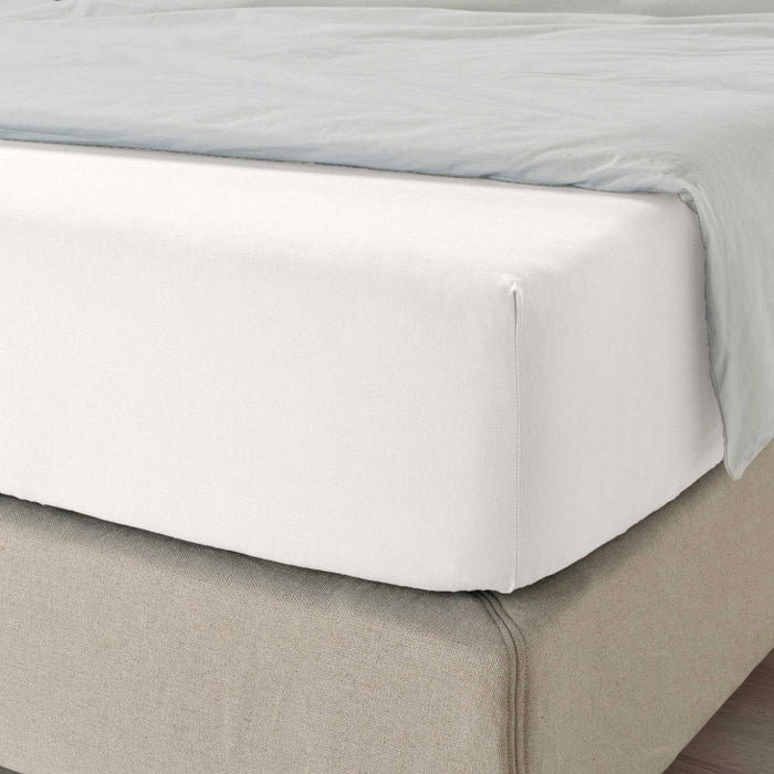 Premium Quality Fitted Sheet White